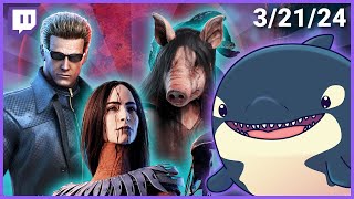 Chill Event Gaming (now in HD!)
Dang these survivors suck eggs
Watch Live: https://www.twitch.tv/killawhale72
Original Stream Date: 3-21-24
Chapters:
0:00 - Intro
10:10 - Artist
30:37 - Wesker Game 1
51:19 - Wesker Game 2
1:10:04 - Pig Game 1
1:27:13 - Pig Game 2
1:48:06 - Singularity vs Rats Chill Event Gaming (now in HD!)