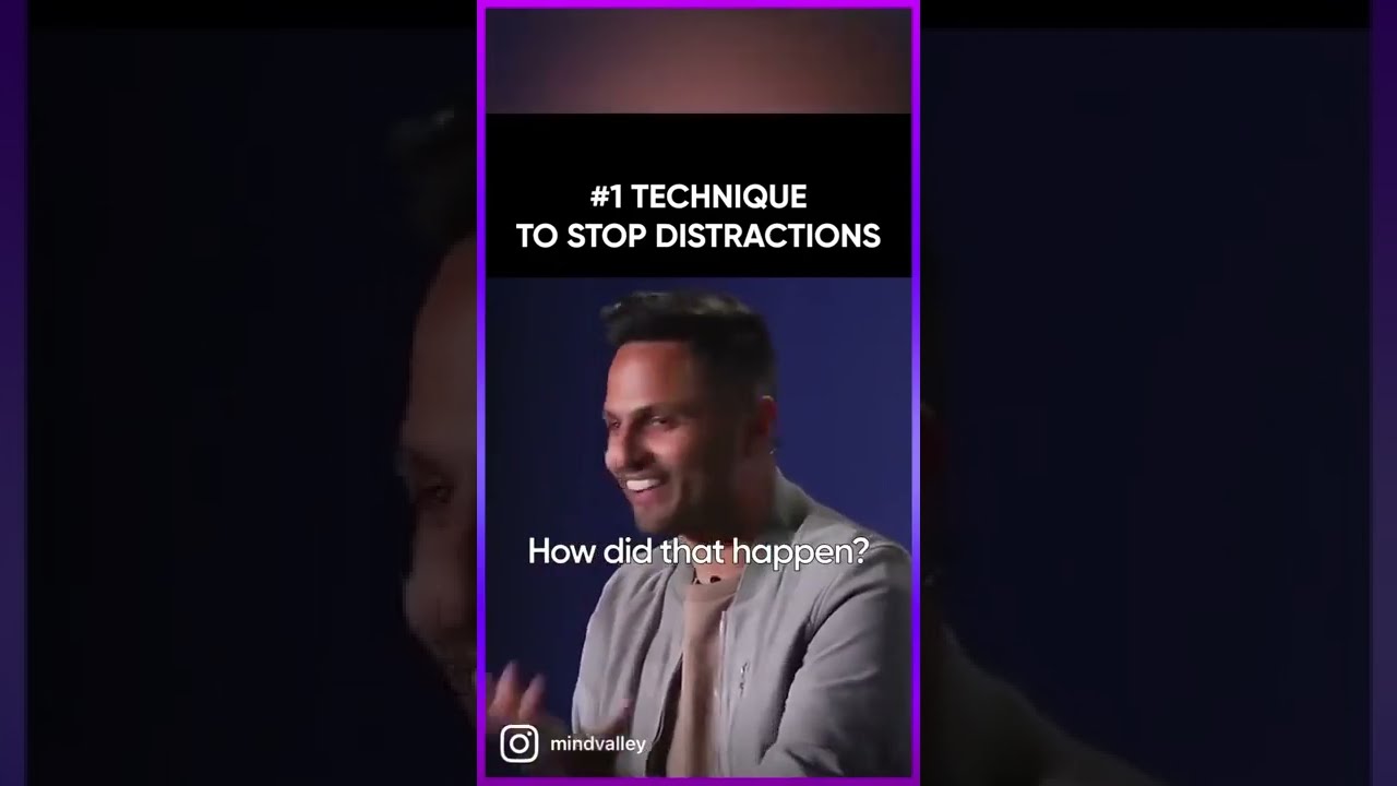  1 Technique To Stop Distractions Jayshetty Shorts