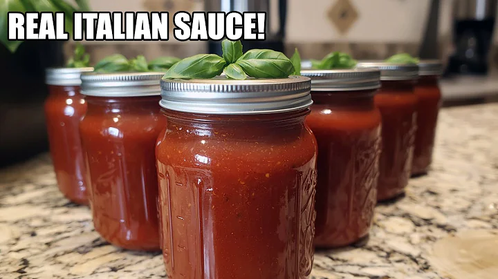 The Traditional Italian Way to Preserve Tomatoes for Year-Round Flavor!