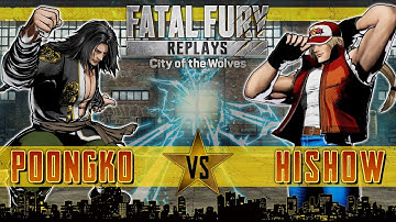 FF COTW ■ POONGKO (Gato) vs HISHOW (Terry Bogard) ■ Fatal Fury CotW High Level Gameplay