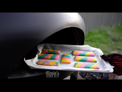 Create Tie Die Swirled Sugar Cookies in the Polito Giotto Pizza Oven