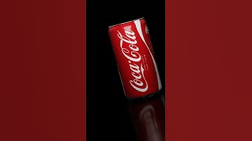 Blender tutorial modeling a coca-cola can (my workflow) Time-Lapse.#shorts