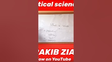 Rakib Zia Educational YouTube Channel. #kashmiruniversity #politicalscience  #2022
