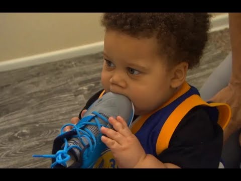Baby Steph Curry Releases New Shoes 