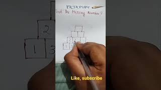 Can you find the missing number /#pyramidpuzzle #numberpuzzle #numberpuzzles #puzzle #puzzles