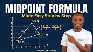 Midpoint Formula Made Easy | How to Find the Coordinates Step-by-Step