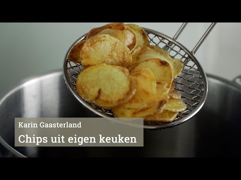 Video: Zelf Chips Maken