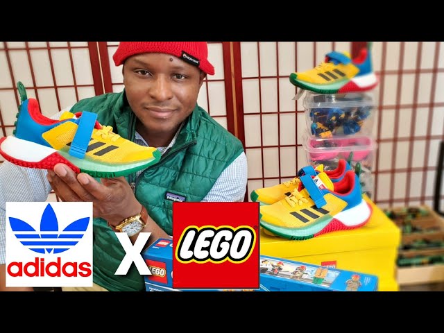 adidas x LEGO Sport EL K Sneakers - Unboxed And On Feet! - YouTube