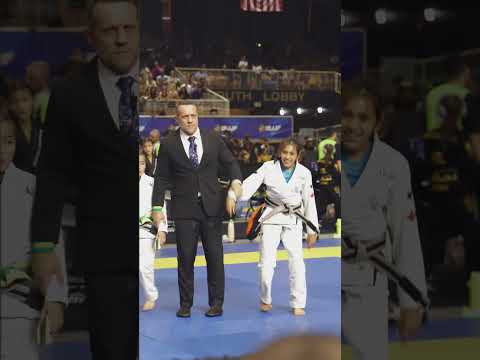 Francesca takes Silver at IBJJF Pans kids