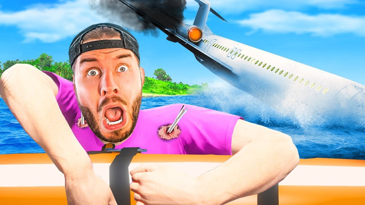 HILFE! 100 TAGE den ABSTURZ ÜBERLEBEN in GTA 5!