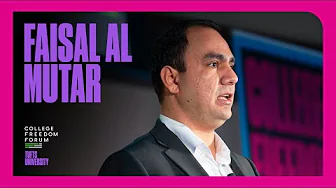 Faisal Al Mutar || 2025 College Freedom Forum, Tufts University