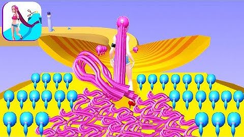 Hair Rush : All Levels Gameplay walkthrough Android, iOS New Game Update!!!