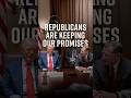 All across the country, Republicans are keeping our promise to get America back on track.