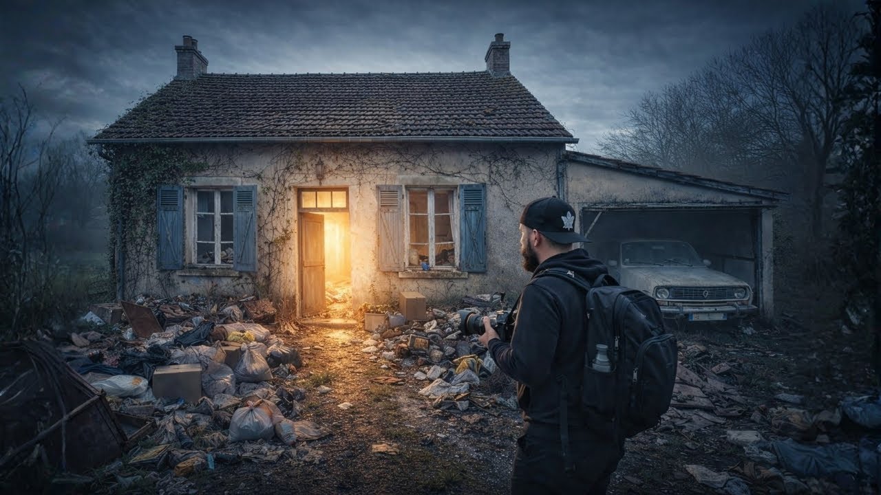 Elle VIT SEULE au milieu de ses DECHETS 🏚️😔 [ URBEX ]