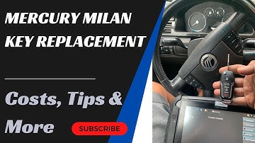Mercury Milan Key Replacement - How to Get a New Key. (Tips to Save Money, Costs, Keys & More.)