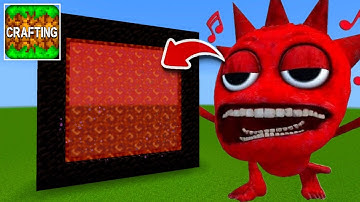 How to Make A Portal To The Raddy Sprunki Tapes Dimension in Crafting and Building!