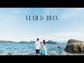 Summer beach pre wedding film of vlad and joan  peach frost studio