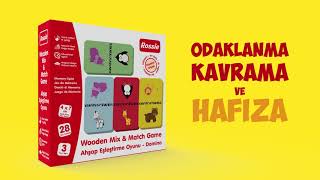 Rossie Ahşap Eşleştirme Oyunu - Domino Game (48004) screenshot 2