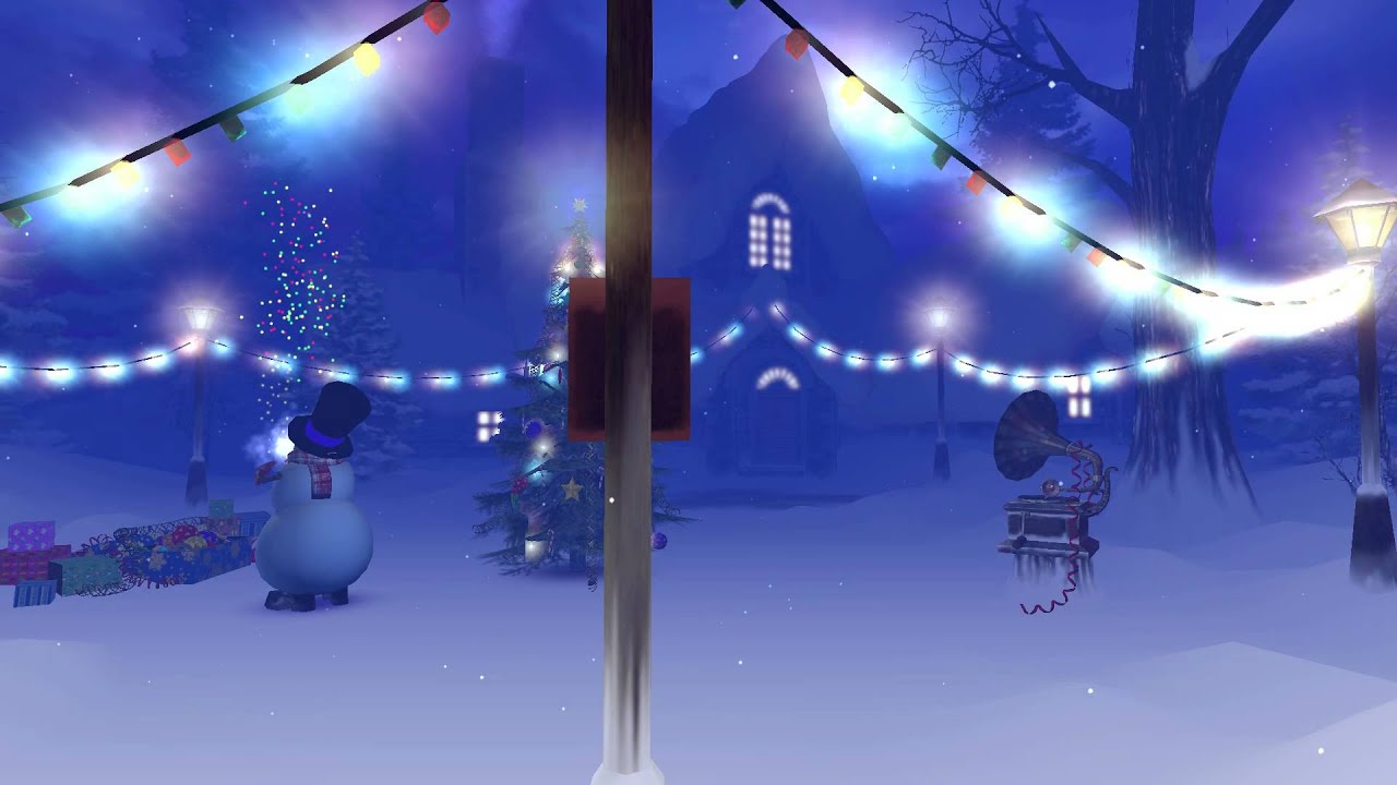 Christmas 3D Screensaver @ Intel HD 4600