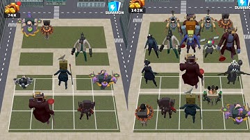 Toilet Monster: Merge War – Part 2 💩 Epic Toilet Monster Evolution & Battle Gameplay (Android/iOS)