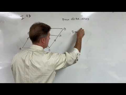 Euclid's Elements: Book 1, Prop 43