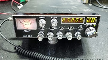 Galaxy dx959 tune up report for Charles in KY