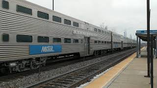 Metra BNSF Service Stops At Western Ave 01/29/2020