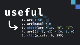5 Great NumPy Features