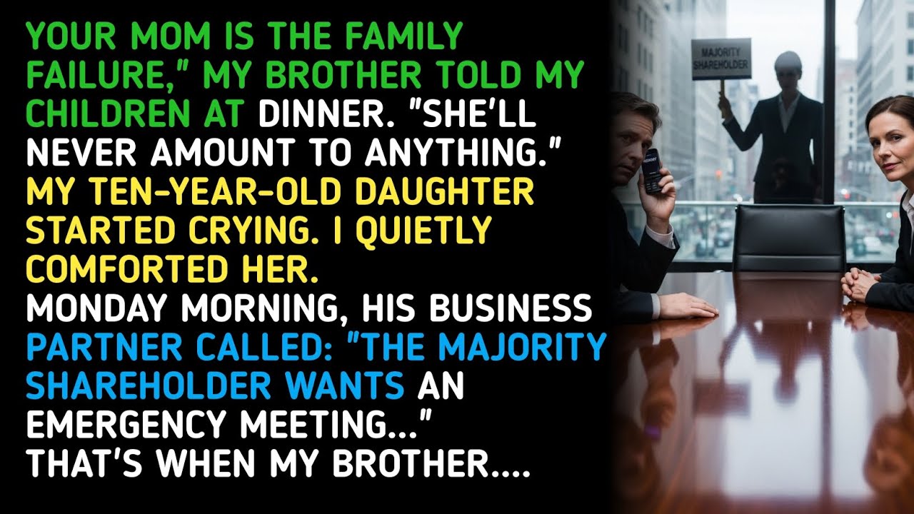 YOUR MOM IS THE FAMILY FAILURE,