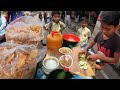 Tasty fuchka, panipuri, bhelpuri selling by 8 years kid  cute amazing boy hard working! bdfood