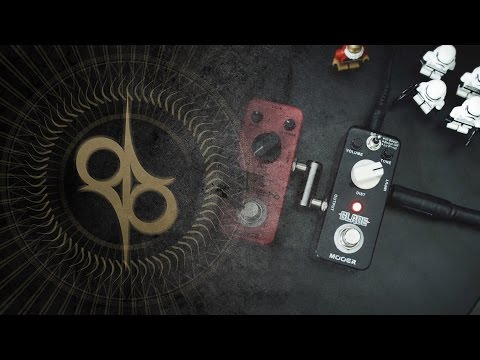 Педаль дісторшн для електрогітари MOOER BLADE, видео 2