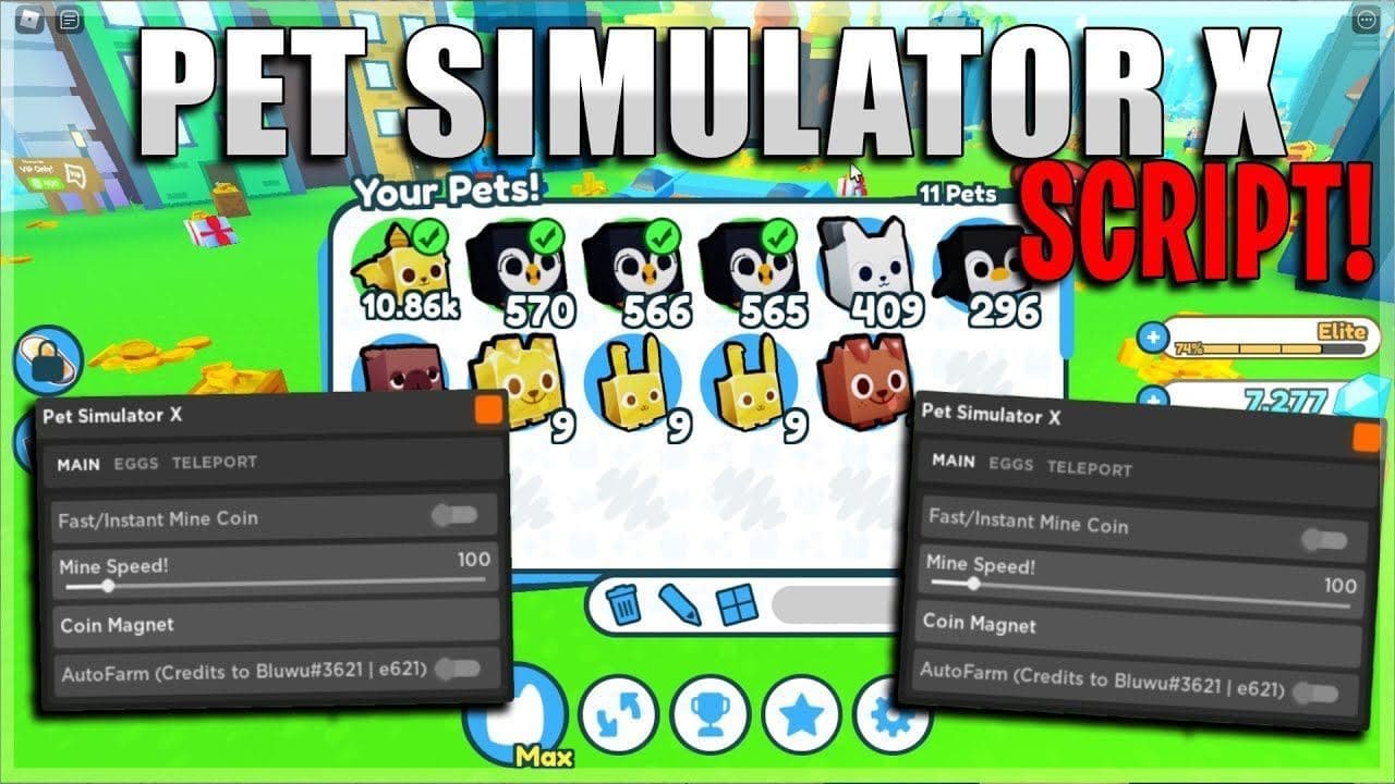 PET SIMULATOR X SCRIPT NEW, SCRIPT FOR ROBLOX UNDETECTED