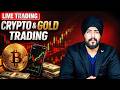 Live Crypto & Gold Trading + News Updates (8 April )