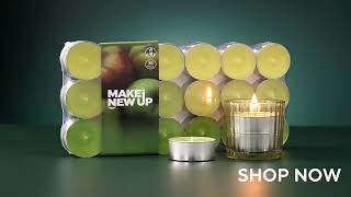Daydream Vanilla Tealight Candles | Let the Moment Drift #Shorts