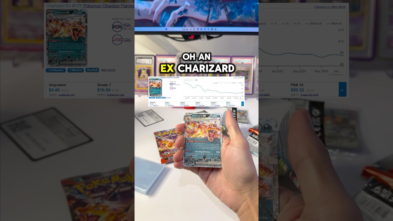 INSANE CHARIZARD EX PULL! 🔥🔥 (Obsidian Flames 