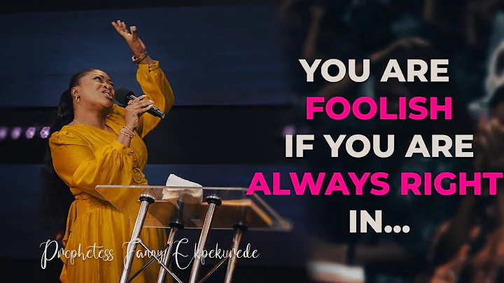 THE ANATOMY OF A FOOLISH WOMAN - PROPHETESS FANNY EKPEKUREDE