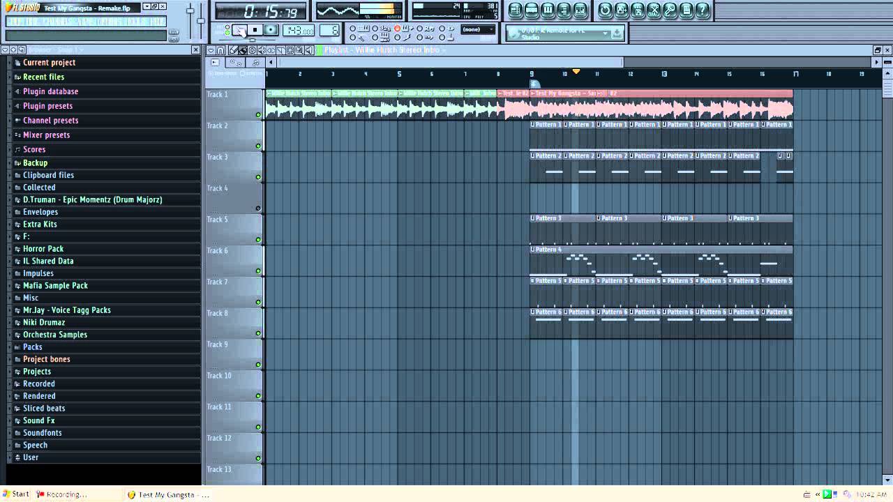 FL Studio - Three Six Mafia - Test My Gangsta (Remake + Free FLP Download)
