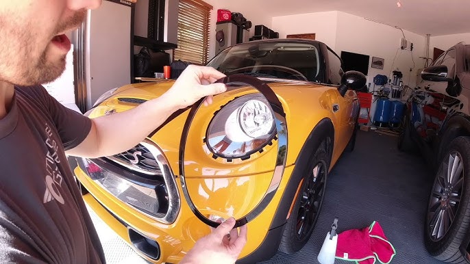 Style: Dechroming Headlight Rings on the Mini Cooper S F56 