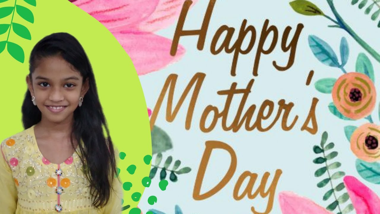Happy Mother's Day | Mothers day speech in english | Few lines on mother's day