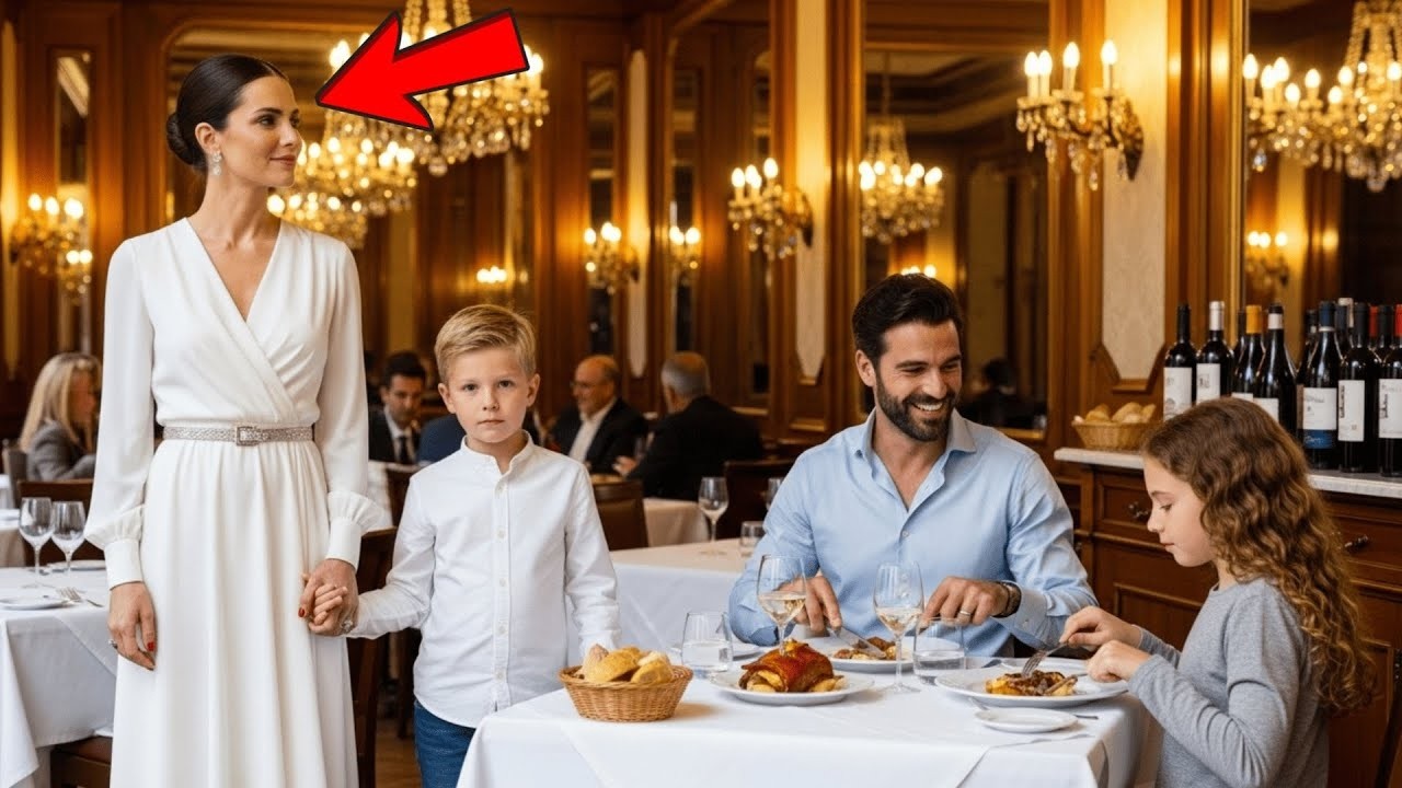 Una Millonaria Lleva A Su Hijo A Cenar — Luego Ve A Un Padre Soltero Y Hace Lo Increíble