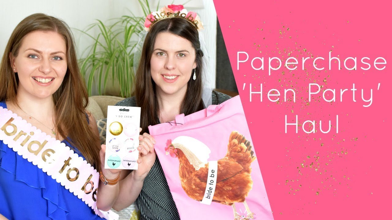 Paperchase Hen Party / Bachelorette Haul SS19