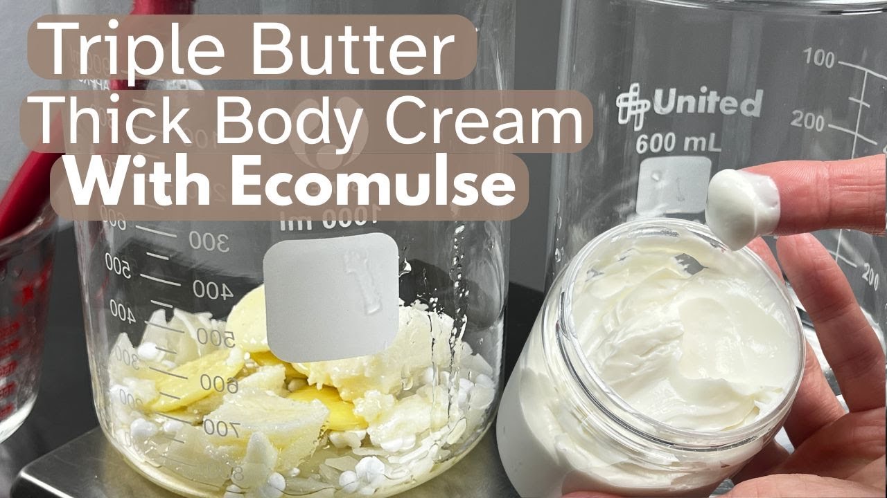 Создание насыщенного, стабильного эмульгированного крема для тела на основе EcoMulse.