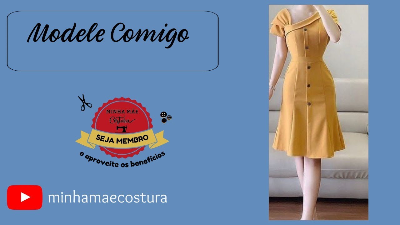 VESTIDO DE UM OMBRO SÓ