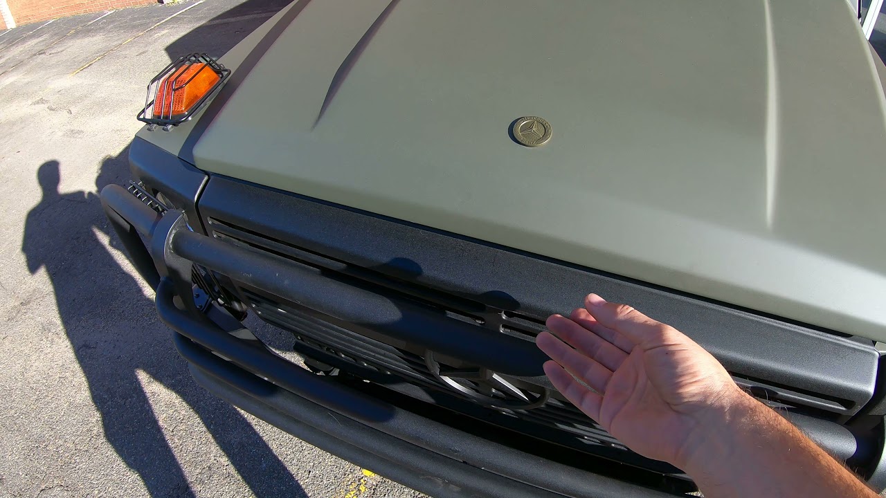 engine start 300GD (OM617 engine)