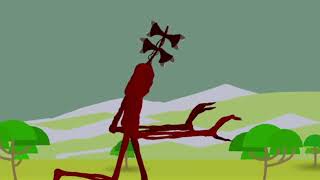 Siren Head Vs Blood Siren Head  Sticknodes