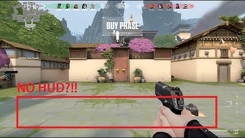 Valorant no skill hud bug