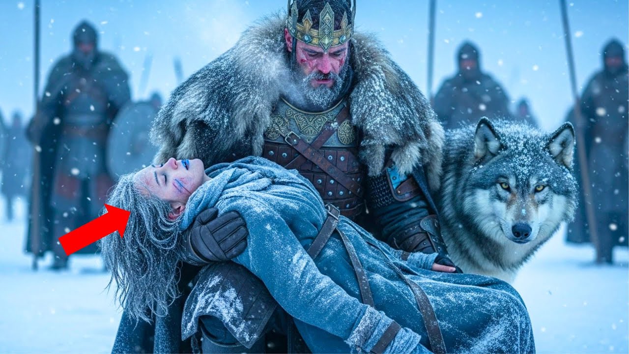 Laisseé pour morte dans la neige, le Roi Alpha a trouvé sa compagne parmi les défunts.