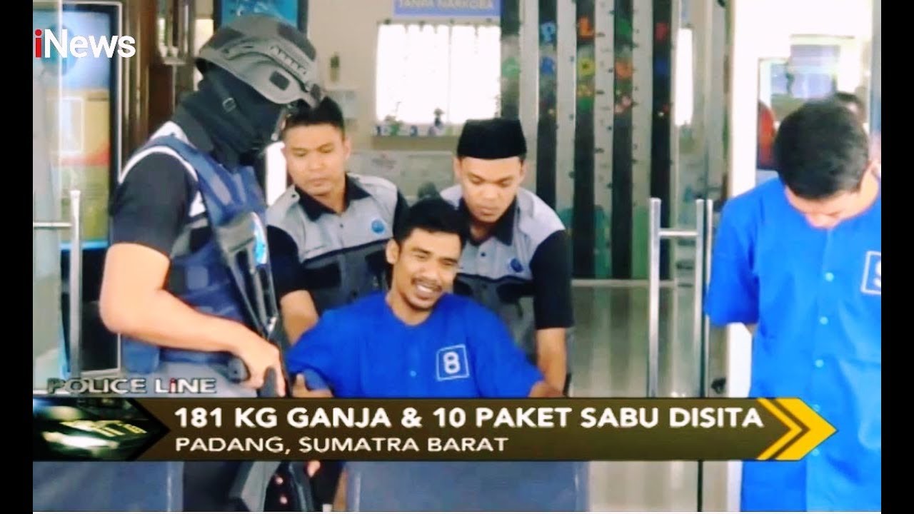 Bandar Lintas Provinsi Ditembak saat Terciduk Edarkan Ganja 181 ...