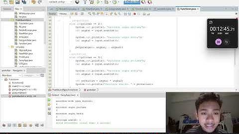 Tugas praktikum alpro(try-cacth dan method-function)