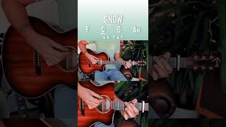 Snow Zach Bryan Guitar Tutorial // Snow Guitar Lesson